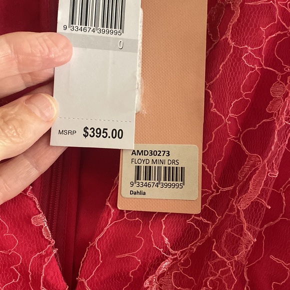 Alice McCall Floyd Mini Dress Pink Size 0 NWT - Picture 3 of 9